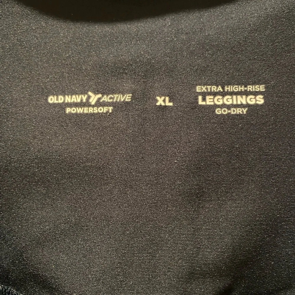 Old Navy Women's Navy Blue Leggings - Picture 4 of 4